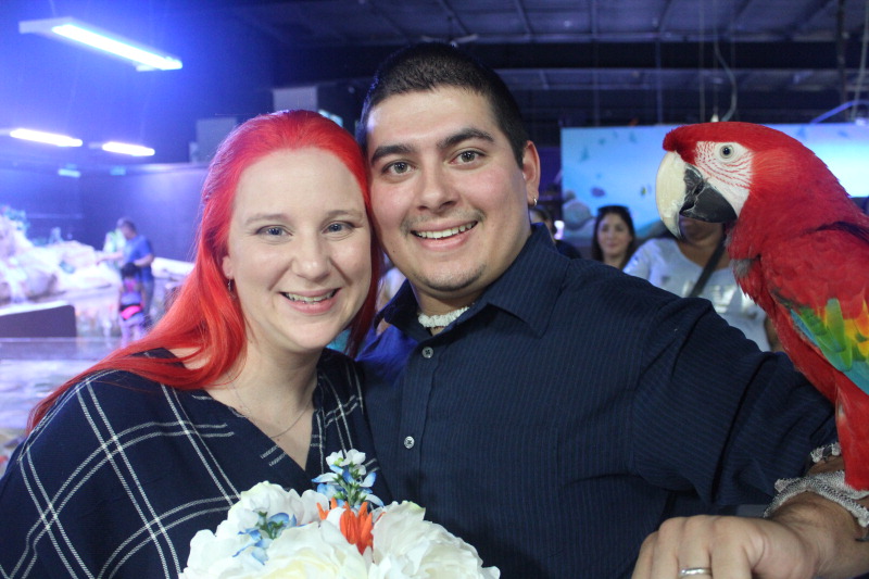 Aimee LeVieux-Elliott and Jason Gutierrez
