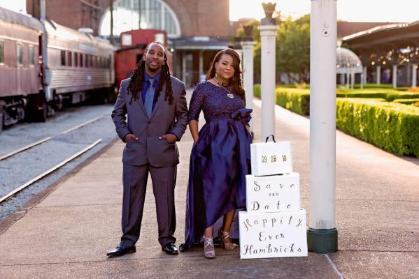 Marcell Hambrick and Melodie Scott