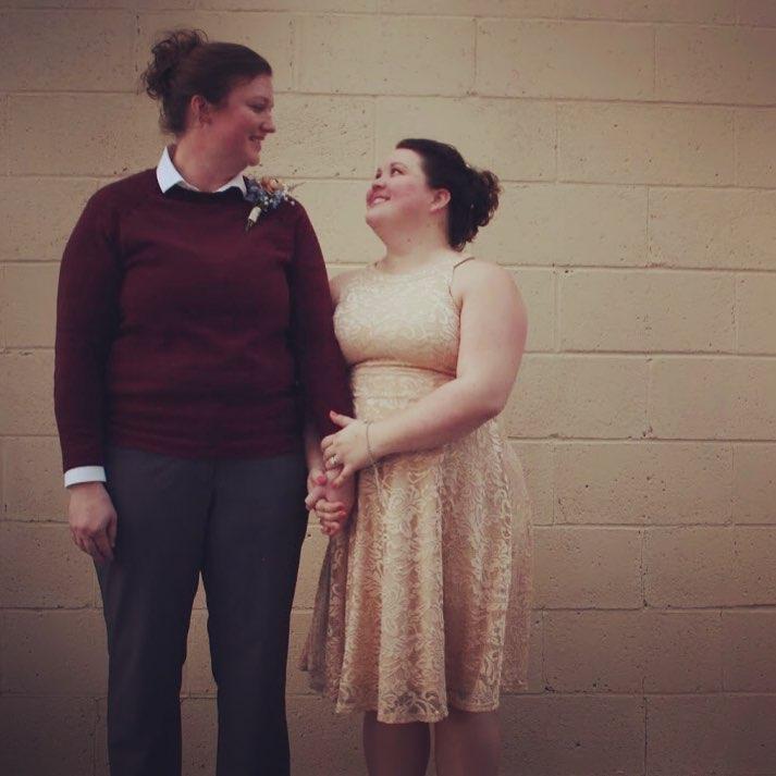 Katie Staley and Betsy Olesen
