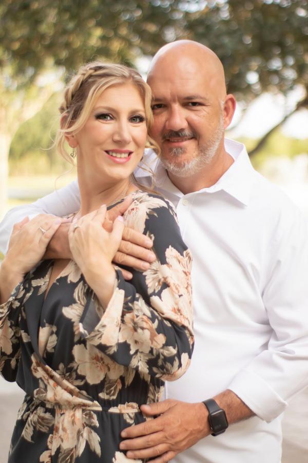Christan Cutsinger and Chuck Trepagnier