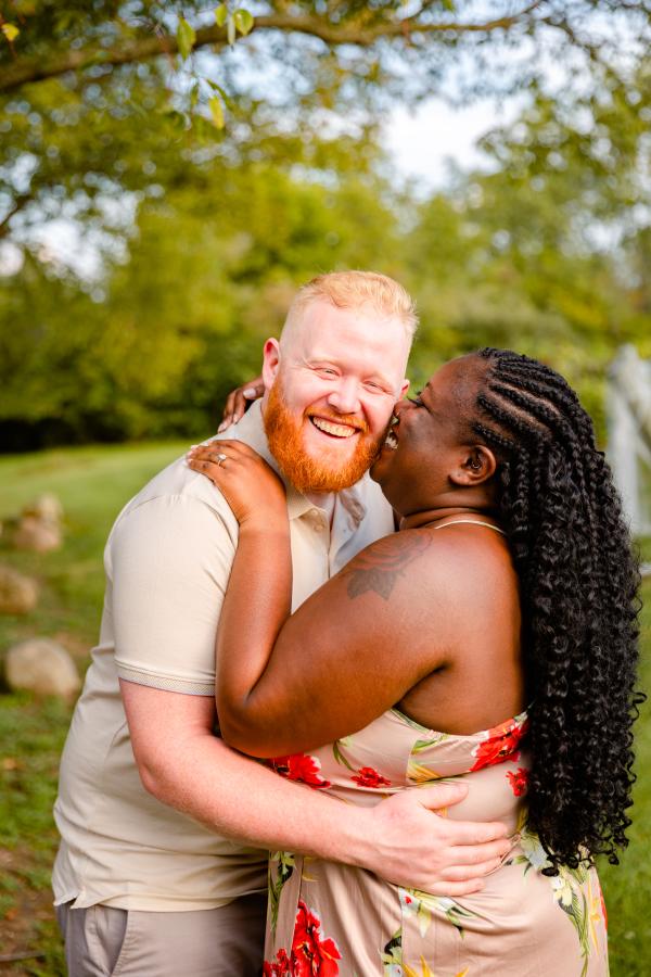 Jasmine Holder and Zach Beckman